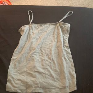 Green cami top